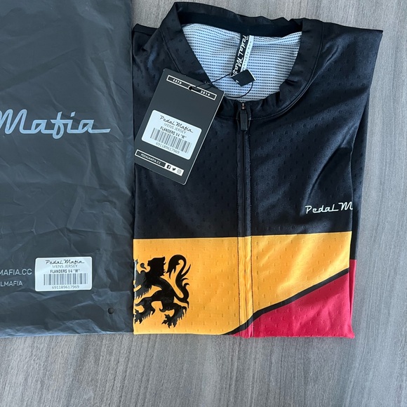 Pedal Mafia Men’s Biker Jersey Flanders V4 - Picture 4 of 8